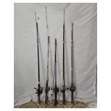 5 Fishing Rod & Reels