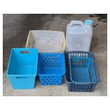 Plastic Baskets, USPS Tray & Bucket