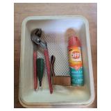 Pliers, Off Insect Repellent, Bow Weight & more