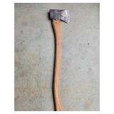 Unmarked Axe w/ Handmade 32" Handle
