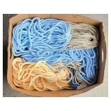 Box of Assorted Color Braided Rope