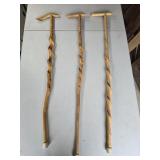 3- Handmade Walking Sticks
