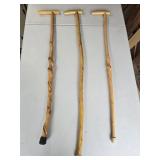 3- Handmade Walking Sticks