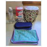 Lamp Oil, Softballs, Wig & Bags