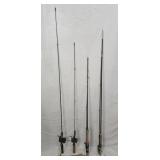 2 Vintage Rod & Reels & 2 Fly Rod & Reels