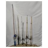 5 Fishing Rod & Reels