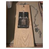Large Rat Trap On Board w/ Chain