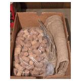 Corks & Burlap Sack