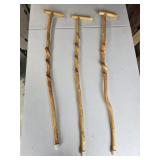 3- Handmade Walking Sticks