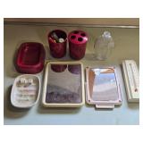 Bathroom Mirrors, Soap & Toothbrush Holders &