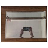Mirrored Tray 18"x 12"
