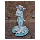 Resin Ferrie Figure Yard Decor 18"