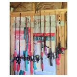10 Fishing Rod & Reels