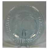 (J) Vintage Anchor Hocking Glass Company Ice Blue