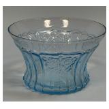(J) Vintage Anchor Hocking Glass Company Ice Blue
