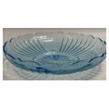 (K) Vintage Anchor Hocking Glass Company Ice Blue