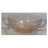 (K) Vintage Anchor Hocking Glass Company Pink