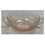 (K) Vintage Anchor Hocking Glass Company Pink