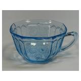 (J) Vintage Anchor Hocking Glass Company Ice Blue