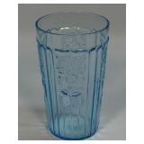 (J) Vintage Anchor Hocking Glass Company Ice Blue