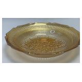 (K) Vintage Jeanette Glass Co Iris & Herringbone