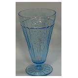 (J) Vintage Anchor Hocking Glass Company Ice Blue