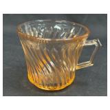 (J) Vintage Federal Glass Company Pink "Diana"
