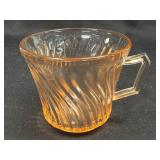 (J) Vintage Federal Glass Company Pink "Diana"