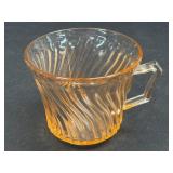 (J) Vintage Federal Glass Company Pink "Diana"