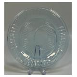 (J) Vintage Anchor Hocking Glass Company Ice Blue