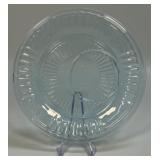 (J) Vintage Anchor Hocking Glass Company Ice Blue