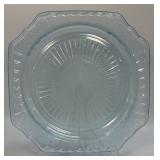 (J) Vintage Anchor Hocking Glass Company Ice Blue