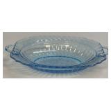 (J) Vintage Anchor Hocking Glass Company Ice Blue