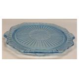 (J) Vintage Anchor Hocking Glass Company Ice Blue