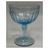 (J) Vintage Anchor Hocking Glass Company Ice Blue