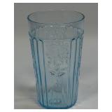 (J) Vintage Anchor Hocking Glass Company Ice Blue