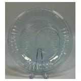 (J) Vintage Anchor Hocking Glass Company Ice Blue