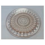 (K) Vintage Jeanette Glass Co Holiday Pink Buttons