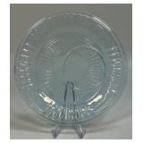 (J) Vintage Anchor Hocking Glass Company Ice Blue