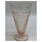 (K) Vintage Anchor Hocking Glass Company Pink