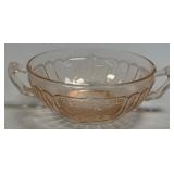 (K) Vintage Anchor Hocking Glass Company Pink