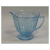 (J) Vintage Anchor Hocking Glass Company Ice Blue