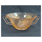 (J) Vintage Federal Glass Company Pink "Diana"