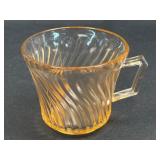 (J) Vintage Federal Glass Company Pink "Diana"