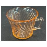 (J) Vintage Federal Glass Company Pink "Diana"