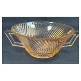 (J) Vintage Federal Glass Company Pink "Diana"
