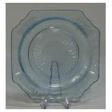 (J) Vintage Anchor Hocking Glass Company Ice Blue