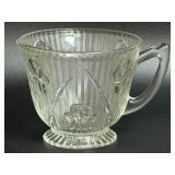 (L) Vintage Jeannette Depression Glass Iris and
