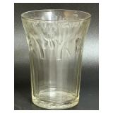 (L) Vintage Jeannette Depression Glass Iris and