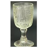 (L) Vintage Jeannette Depression Glass Iris and